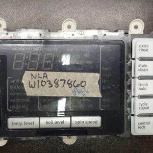 USED - Washing Machine Control Panel W10345124 | W10387860